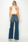 Artemis Vintage HR Relaxed Wide Leg Jeans flare 2 tone jeans Artemis Vintage 