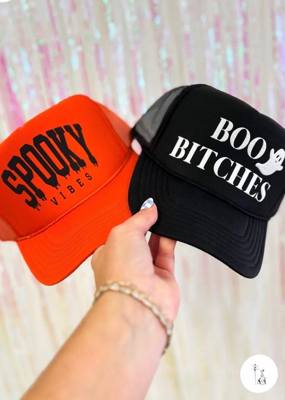 Boo Bitches Trucker Hat trucker hat Poet Street Boutique 