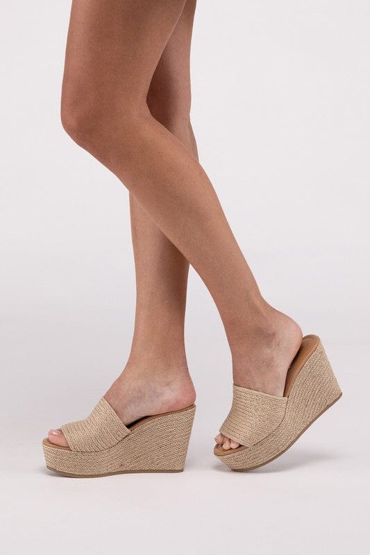 Bounty Jute Platform Wedges raffia wedge Soda 