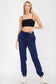 Boyfriend SWEATPANTS LOUNGEWEAR JOGGER BOTTOMS WEIV NAVY S 