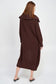 Chocolate Dreams Open Cardigan open front sweater cardigan Emory Park 