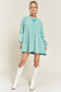 COLORWASH TUNIC SWEATSHIRT Jade By Jane 