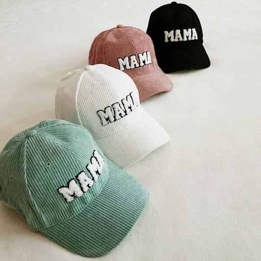 Corduroy Mama Ball Cap Mama baseball cap Poet Street Boutique 