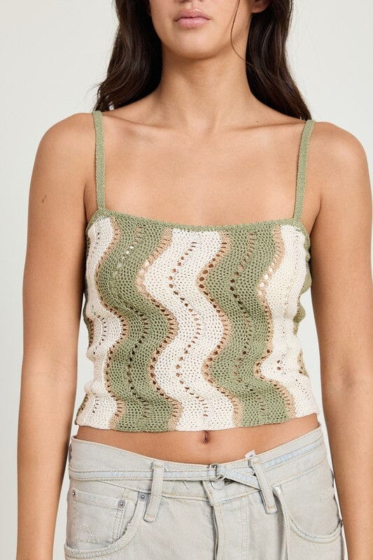 Emory Park Crochet Wave Tank crochet tank Emory Park 