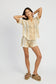 Emory Park Striped Crochet Shorts crochet stripe short Emory Park 