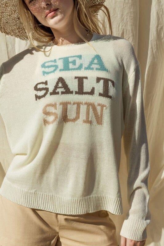 Gilli Sea Salt Sun Sweater summer sweater Gilli 