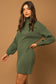 Gilli Turtle Neck Balloon Sleeve Sweater Dress Sweater dress Gilli 