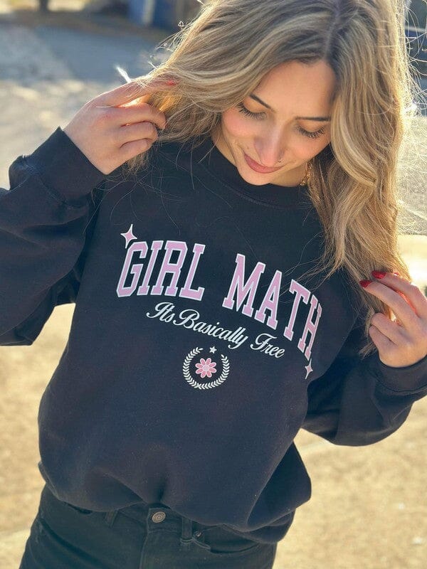 Girl Math Sweatshirt Ask Apparel 