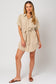 Half Sleeve Button Down Shirt Dress Gilli 