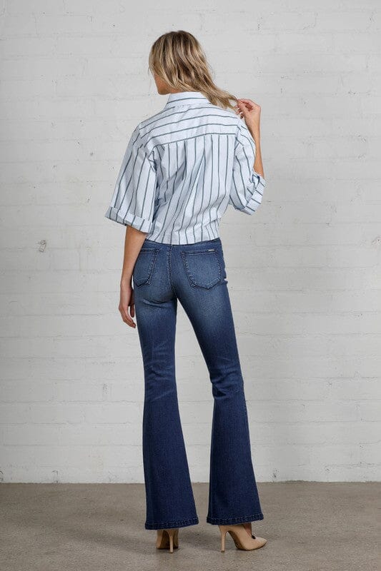 HIGH RISE WIDER FLARE JEANS Insane Gene 