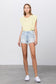 High Waist Denim Shorts Denim Lab USA 