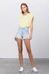 High Waist Denim Shorts Denim Lab USA 