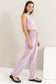 HYFVE Linen Blended Top and Pants Set linen crop top and pant set HYFVE 