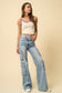 Insane Gene Crossover Relaxed Cargo Jeans cargo denime jeans Insane Gene 