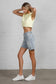 Insane Gene High Rose Bermuda Shorts denim bermuda shorts Insane Gene 