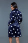 Kaylee Star Robe fleece robe Poet Street Boutique 