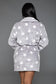 Kaylee Star Robe fleece robe Poet Street Boutique 