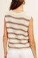 La Miel Chunky Stripe Tank sweater tank La Miel 