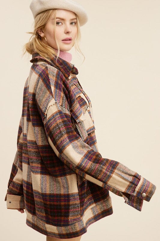 La Miel Hailee Jacket plaid jacket La Miel 