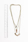 Layered Point Pendant Boho Necklace Leto Accessories 