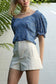 Lilou Line Cotton Shorts cotton shorts Lilou 