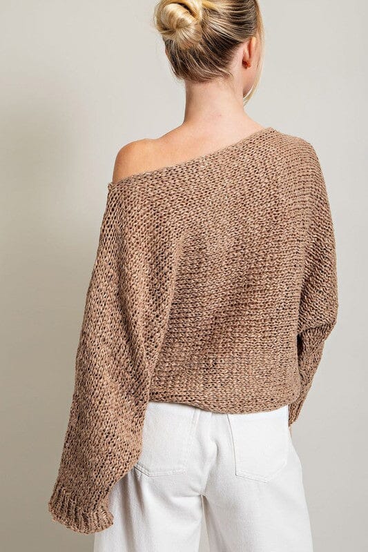 Loose Fit Knit Top eesome 