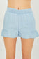 Love Tree Woven Solid Shorts tencel ruffled short Love Tree 