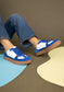 Maker's Shoes Katie 1 Sneakers sneakers Maker's Shoes Blue Leather Suede 7 