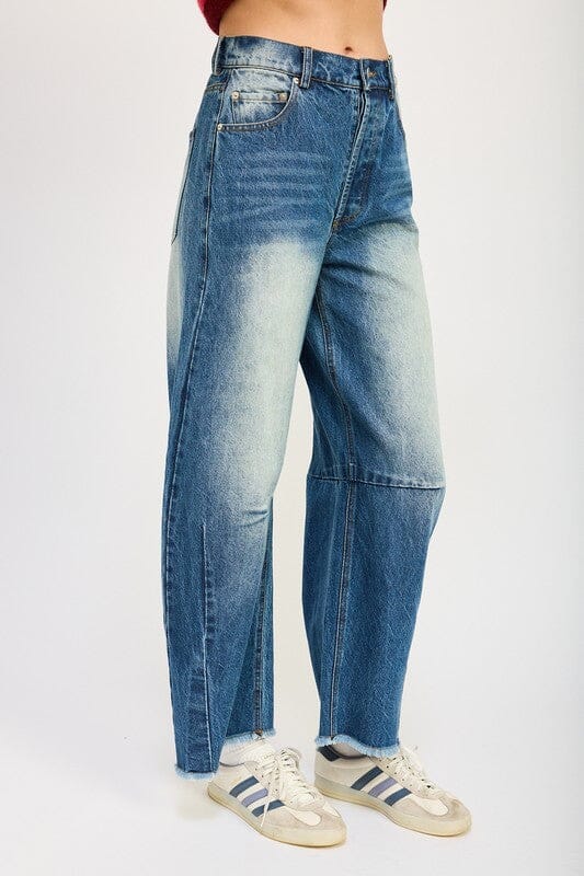 MEDIUM WASH HORSESHOW JEANS Emory Park 