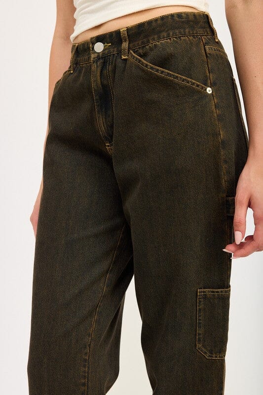 MID RISE JEANS WITH FRONT POCKETS Emory Park 