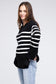 Oversized Stripe Sweater striped sweater BiBi 