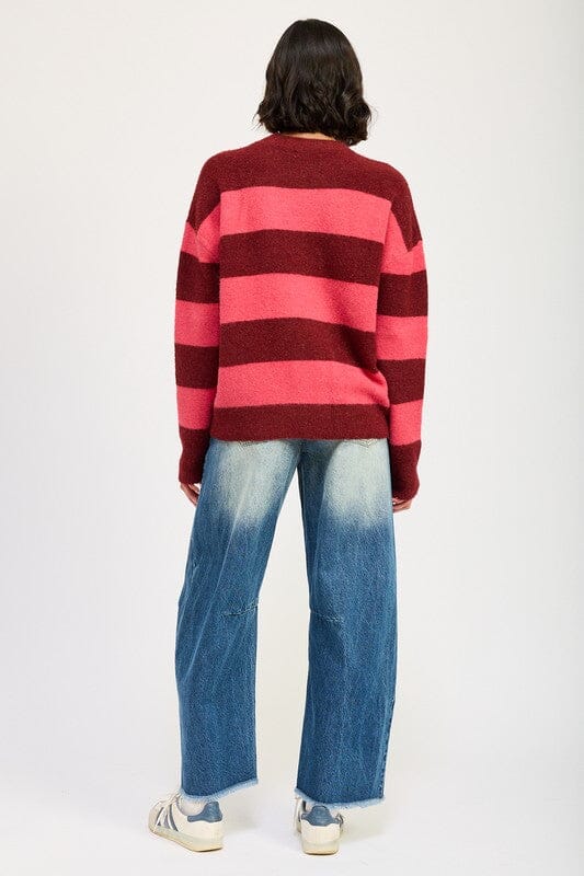 OVERSIZED STRIPED JUMPER Emory Park 