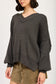 OVERSIZED V NECK SWEATER Emory Park 