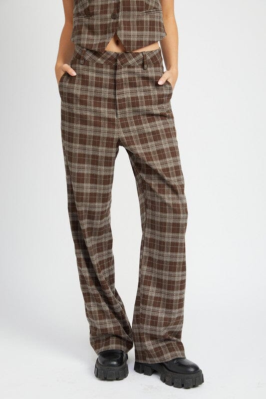 Payday Plaid Trousers plaid trousers Emory Park 