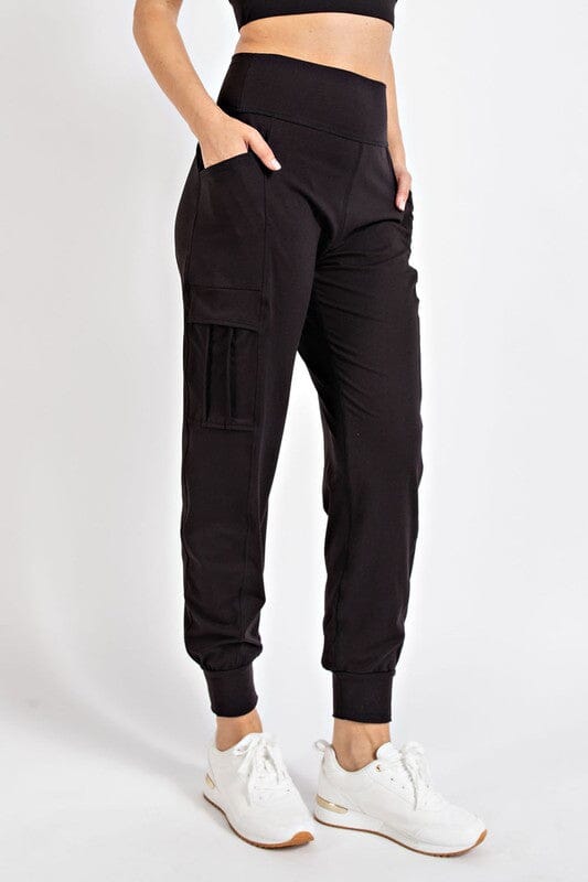 Rae Mode Butter Jogger With Side Pockets butter jogger Rae Mode Black S 