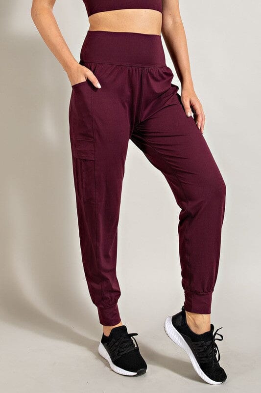 Rae Mode Butter Jogger With Side Pockets butter jogger Rae Mode Cassis S 