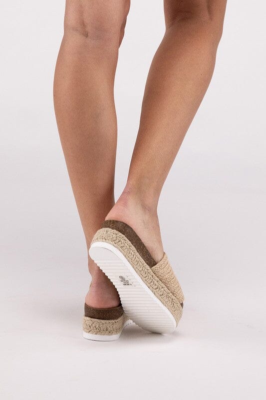 Single Ladies Espadrille Sandals platform raffia espadrille Soda 