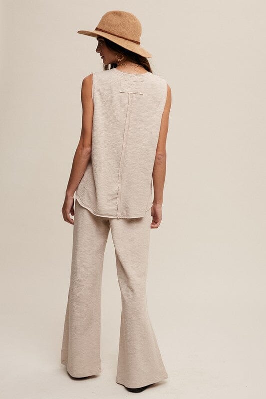 Soft Knit Tank and Sweat Pant Set Listicle 