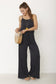 Summertime Stripe Jumpsuit striped jumpsuit Poet Street Boutique 