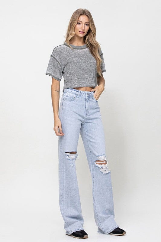 Vervet 90’s Vintage Flare Jeans vintage style jeans VERVET by Flying Monkey 