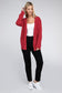 Zenana Melange Open Front Cardigan Sweater cardigan ZENANA 