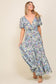 Arya Floral Maxi Dress Floral maxi dress TIMING 