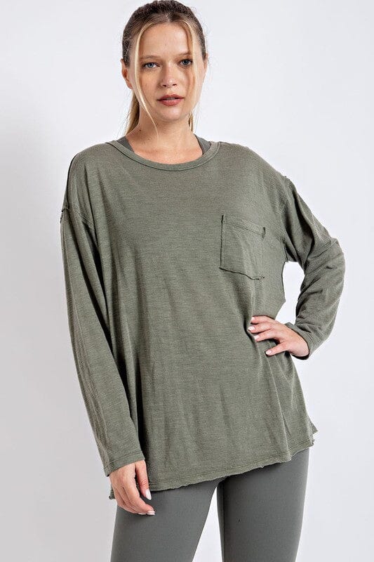 Athleisure Pocket Slub Top Rae Mode 