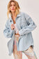 Blue Skies Denim Shacket denim shacket Main Strip 