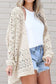 Crochet Dolman Knit Sleeve Cardigan EG fashion 