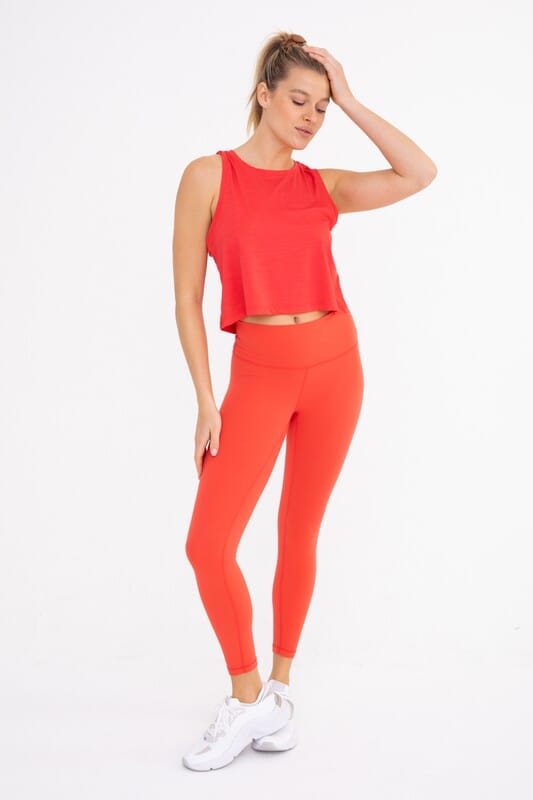 Manhattan Ultra Form Fit Leggings yoga leggings Mono B POPPY RED S 