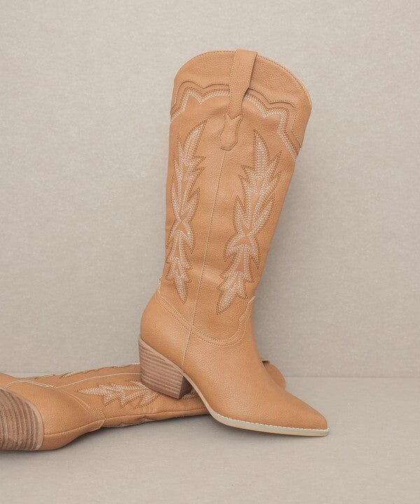 Oasis Society Ainsley - Embroidered Cowboy Boot KKE Originals 