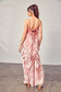 Volcano Sky Tie Dye Cami Maxi Dress maxi dress Mustard Seed 